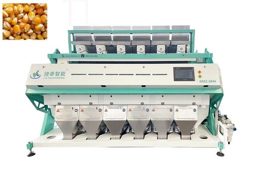 Jietai プラスチック光学色選別機 8 シュート 3.5KW OEM