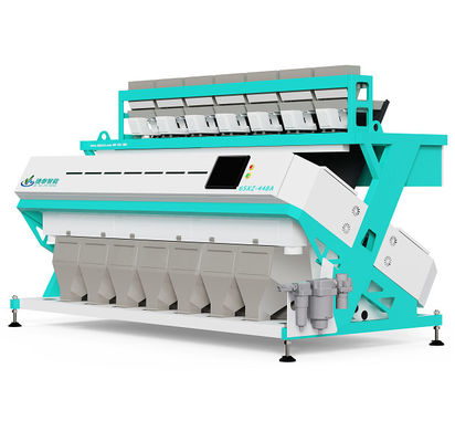 多使用法の穀物色の分類機械7シュート/448のチャネル