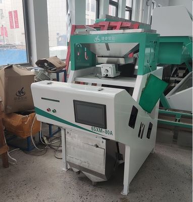 青い白米色の分類機械は0.8を- 1.6T/Hカスタマイズした