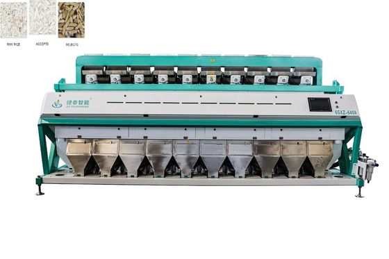 ODM CCD Paboiled 鉱石色選別機機械 10 シュート 640 チャンネル