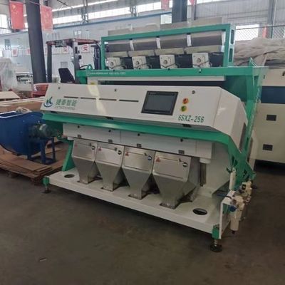 精米所の処理のための黒く赤い玄米の色の選別機マシン ビジョンの色の選別機