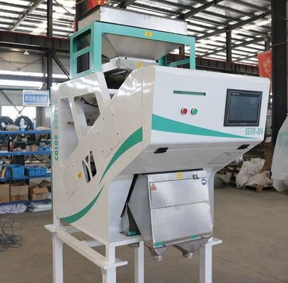 異なった色材料を分類するための光電穀物の穀物色の選別機機械