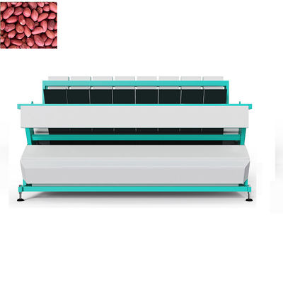 高容量の穀物ピーナツ色の選別機の青く白い色