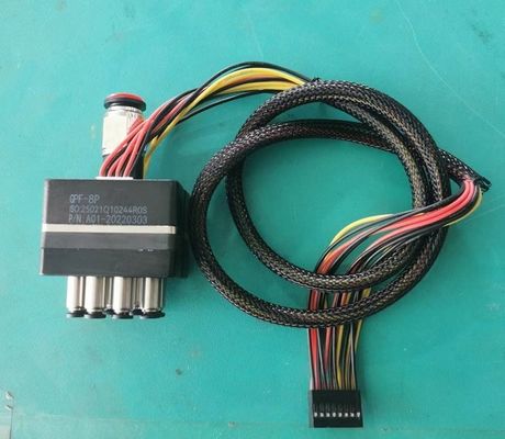 種類の中国の米の穀物色の選別機のための8つのブロックのイジェクター弁