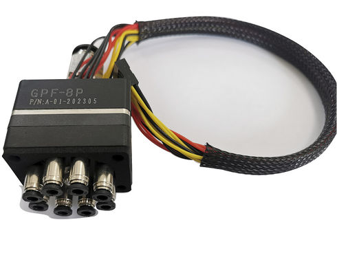 強制風は色の選別機の使用のための8つのブロックのイジェクター弁を冷却した