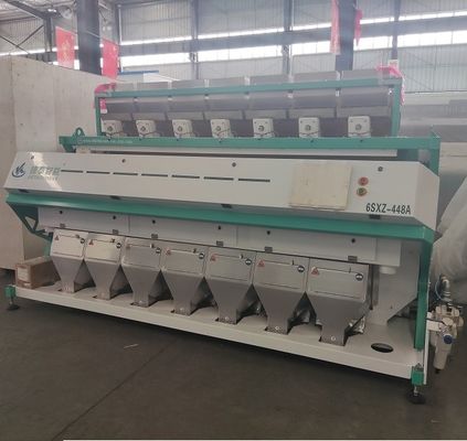 半ゆでにされた米色の選別機7シュートは448のチャネル分離器機械を着色する