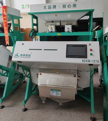 127 チャネル 小型 高精度 米色ソート機 米工場用